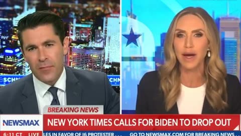 LARA TRUMP/RNC>Biden in debate... a dumpster fire - 1 mins.