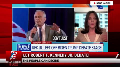 Let Robert F. Kennedy Jr. Debate!