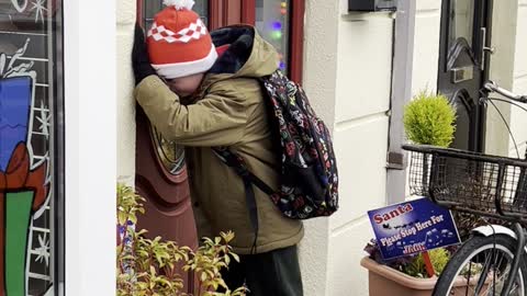 Irish Boy Moved to Tears Over Christmas Painting Surprise