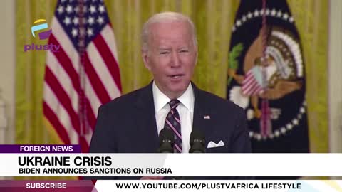 Ukraine Crisis: Biden Announces Sanctions On Russia | FOREIGN