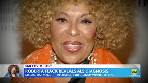 Singer Roberta Flack reveals she's unable to sing after ALS diagnosis l GMA