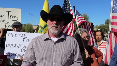 Breaking news: Candidate For Congress CD7 Jeff Zink speaking R Troy Jenkins