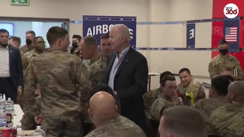 UKRAINE WAR: BIDEN VISITS U.S. MILITARY BASEIN POLAND!!