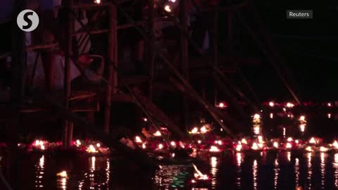 Floating lanterns released in the sky to celebrate 'Festival of Lights' in Thailand | The Nation