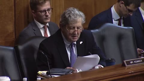 Senator John Kennedy is STUNNED by Biden Nominee Admission