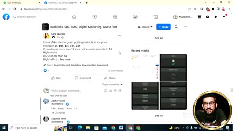 How to find Clients from Facebook for Guest Posting || Lecture 7