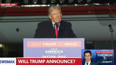 Trump: "I am going to be making a big announcement on Tuesday November 15 at Mar-a-Lago in Palm Beach, Florida. We want nothing to detract from the importance of tomorrow"