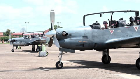 ROTC Cadets Take Flight in A-29 Tucano: Unbelievable Experience at Maxwell AFB!