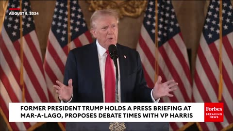 'PRESIDENT TRUMP, MAR A LAGO' PRESS CONFERENCE