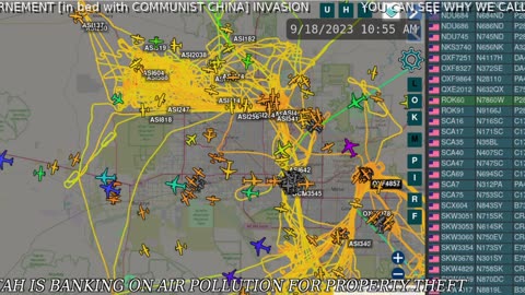 Bird Mafia Mormons & China - still PLANE BANGING US60 Residents - Sept 18th