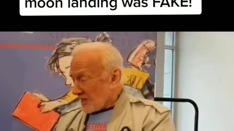 "Buzz Aldrin" Admits the moon landing was FAKE!