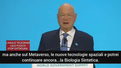 WEF KLAUS SCHWAB : IN 10 ANNI CHI DOMINERA L' INTELLIGENZA ARTIFICIALE DOMINERA IL MONDO