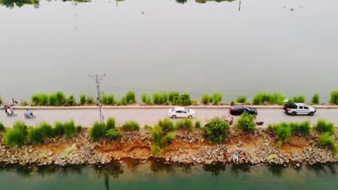 Mirpur Azad Kashmir Dam view