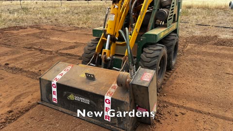 Mini Rotary Hoe - Goldfields Mini Digger Service