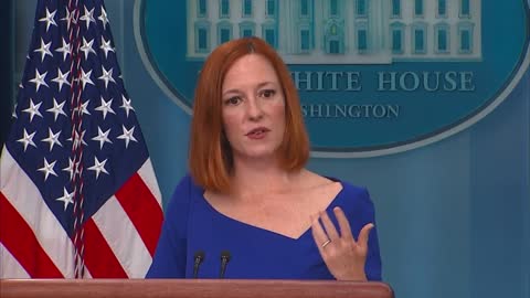 Psaki Goes Out with a BANG on Final Day on the Job