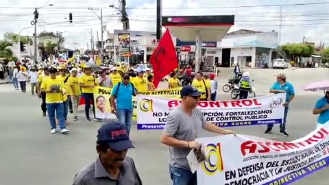 Marcha Día del Trabajo Sincelejo