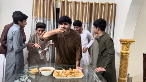 Pani puri challenge