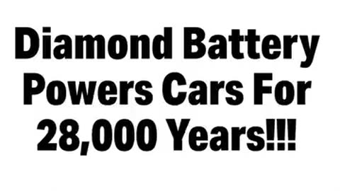 Awesome new Battery Technology Using Diamond encased nuclear waste!! LIFETIME battery 🔋