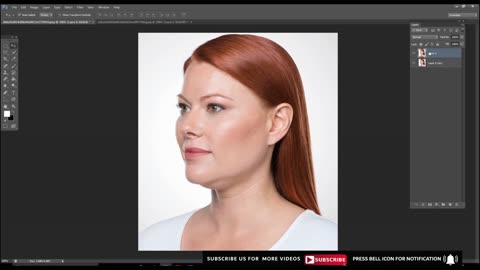 How to Remove Double Chin in Photoshop _ Photoshop Tutorial