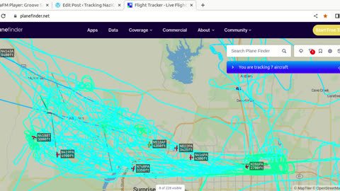 11:59am Mormon masonic mafia fbi invasion wittmann az by KDVT fed pilots