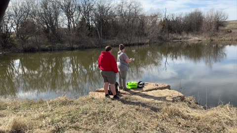 WE went on a fishing trip!