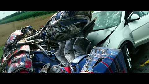 Galvatron vs Optimus Prime 4K Fight Scene