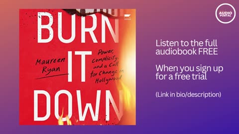 Burn It Down Audiobook Summary Maureen Ryan