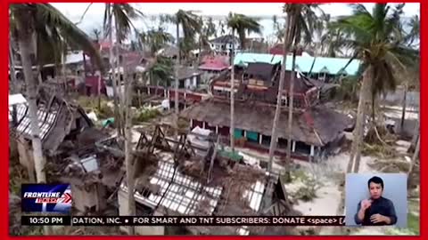 Ilang residente sa Siargao, nire-recycle ang mgalnatumbang puno para masilungan