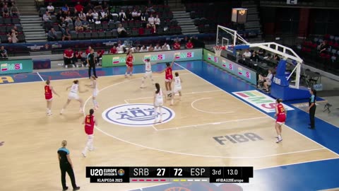 Serbia 🇷🇸 v Spain 🇪🇸 | 3rd Place Game Highlights | FIBA U20 Women's European Championship 2023