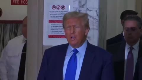 Trump Asked About Jenna Ellis - Goes On To Talk About The ELECTION INTERFERENCE