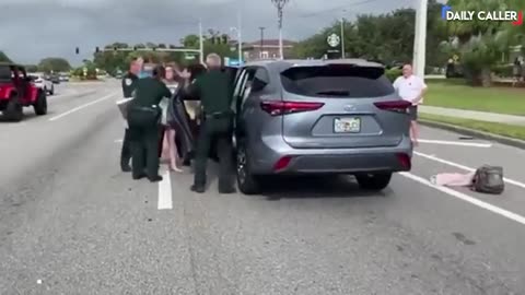 TheDC Shorts - Naked Woman Refuses To Come Down From This Guy's Car