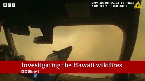 Investigating the Hawaii wildfires