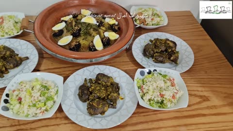 Suggestions for a lunch table with easy and quick ideas - Morocco