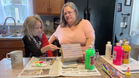 Lily-Rose Kindergarten Craft: Birdhouse