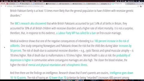 Pakistani “In-Breeding”. Medical statists and huge problems