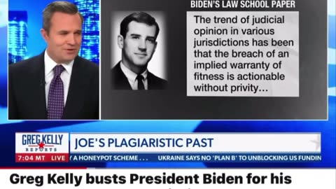 Bidens Plagiarism: Greg Kelly Busts O'Biden for his numerous acts of plagiarism