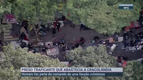 Polícia prende traficante que abastecia cracolândia