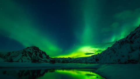 Video Footage of Aurora Borealis