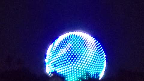 Spaceship earth's lights