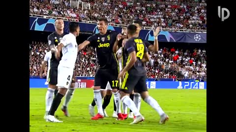 Cristiano Ronaldo vs Referees: Crazy Moments!