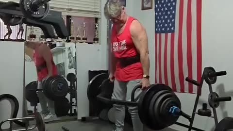 65yr old HEX Bar DEADLIFTS 5- 325+335+345+(MASSIVE New PR ) 360x1🎥MONDAY NOV 20TH- PULLS / ABS