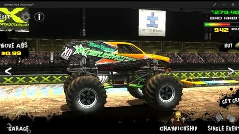 Monster Truck Monday Show 2 part 1(video game monster truck freestyle)