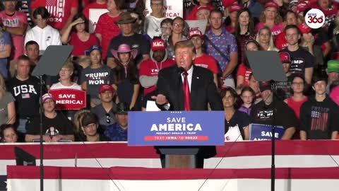 We’re going to take back America’ – Trump at ‘Save America’ rally in Iowa- News 360 Tv