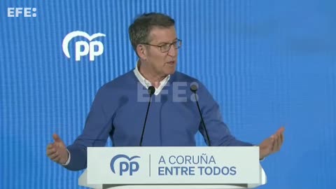 Feijóo: "El Gobierno ha perdido el crédito y la confianza de los españoles"