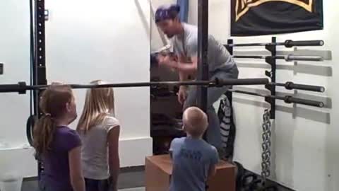 CrossFit Kids: Fitness Lonnie Vs. Little Girl