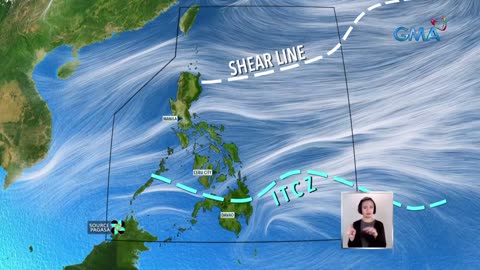 PAGASA: lumabas na ng PAR ang LPA; ITCZ, localized thuderstorms at shear line, patuloy...