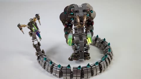 Mechanical Cobra 3d model Magnetic Games