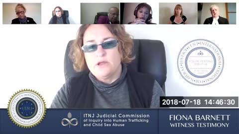 EYE OPENING ITNJ TESTIMONY FROM FIONA BARNETT