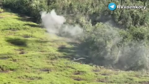 Airborne troops cover enemy positions between Rabotino and Verbovy on the Zaporizhzhya front