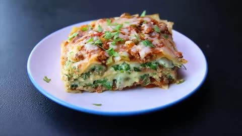 Quick Delicious Baked Mince Beef Lasagna